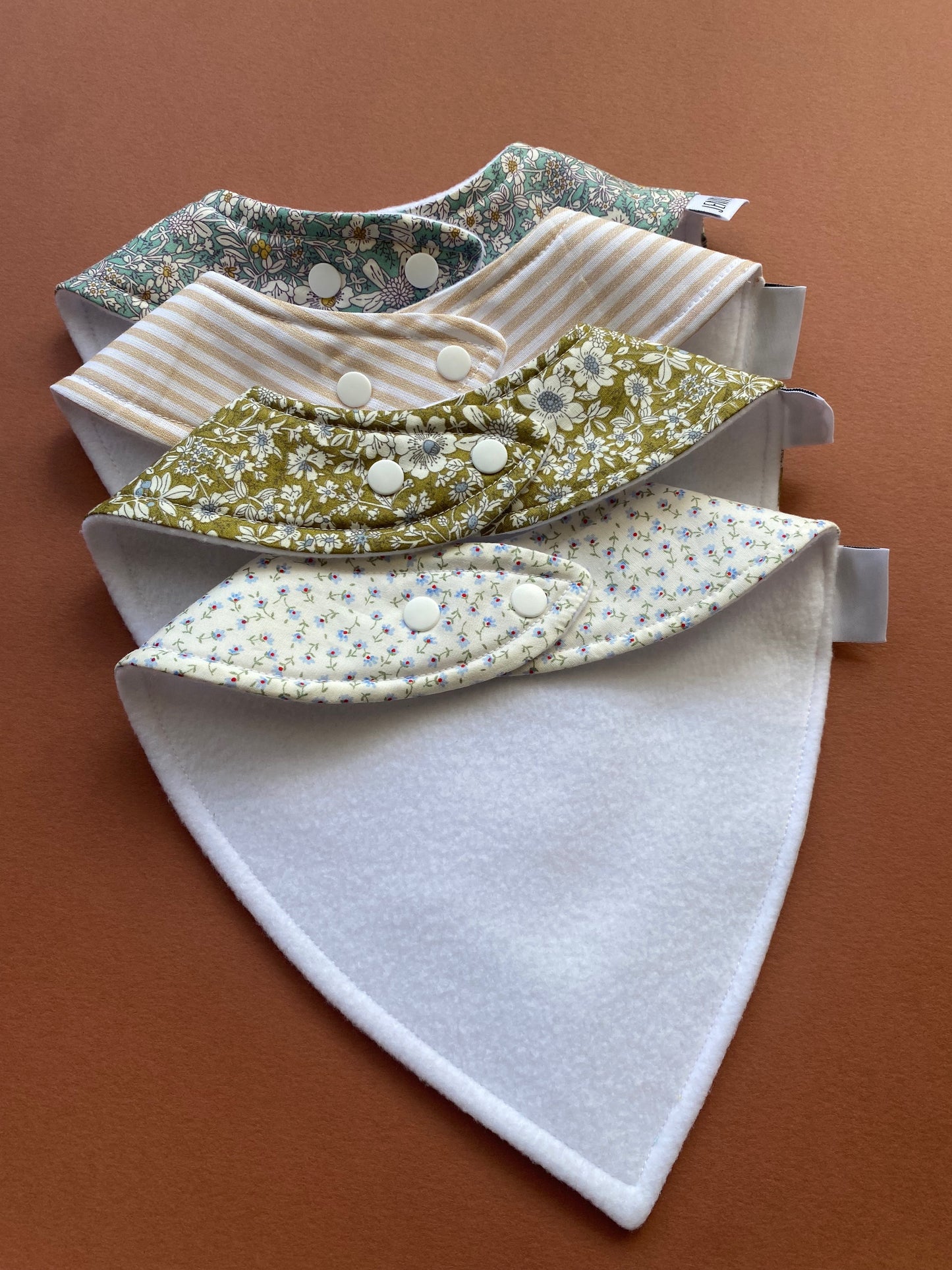 Choice of floral bandana bibs