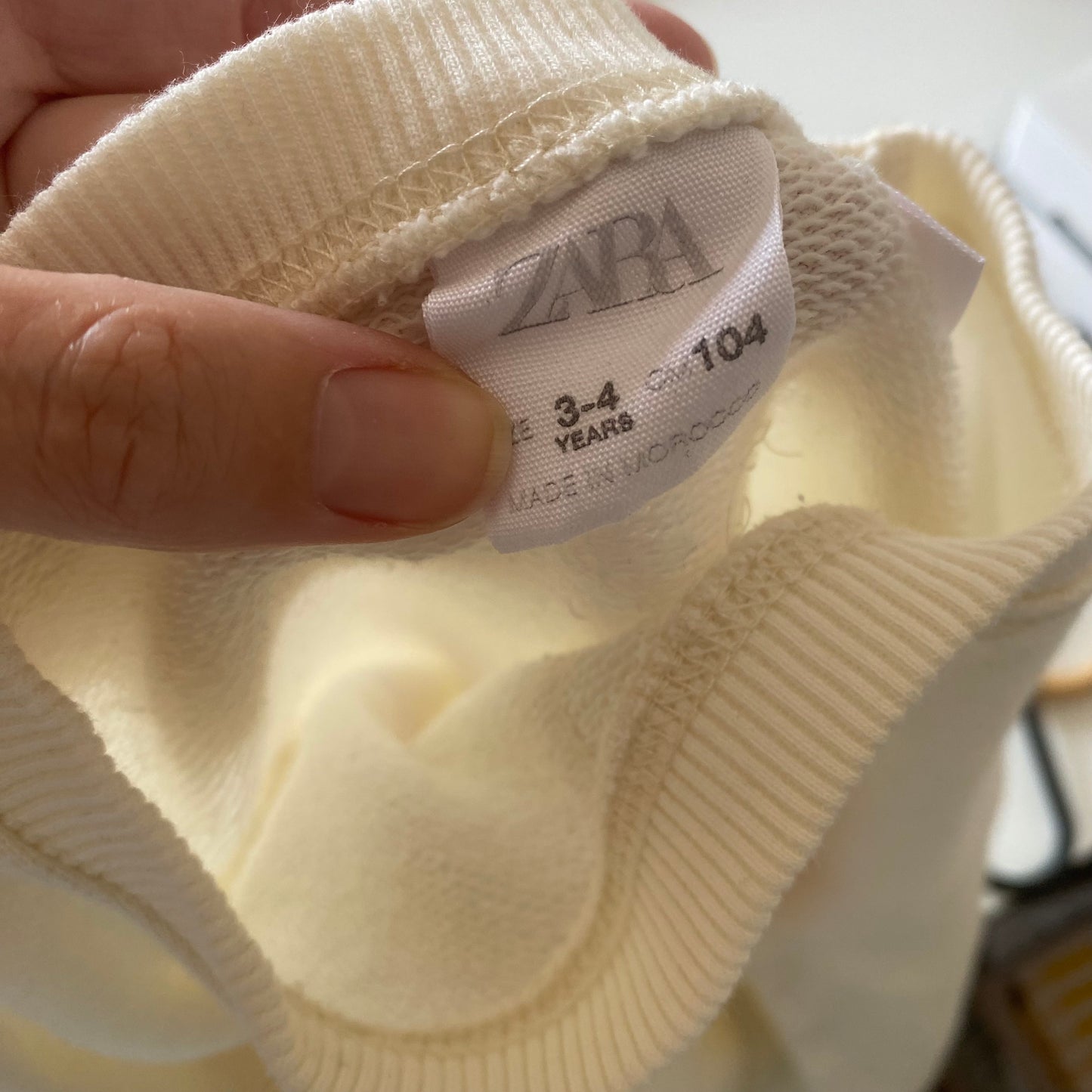 3-4Y Zara Bel Air Los Angeles sweatshirt