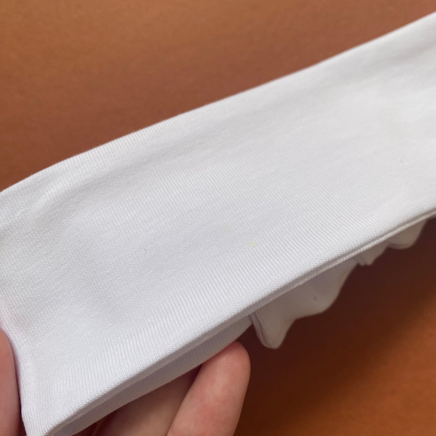 Child size white headband