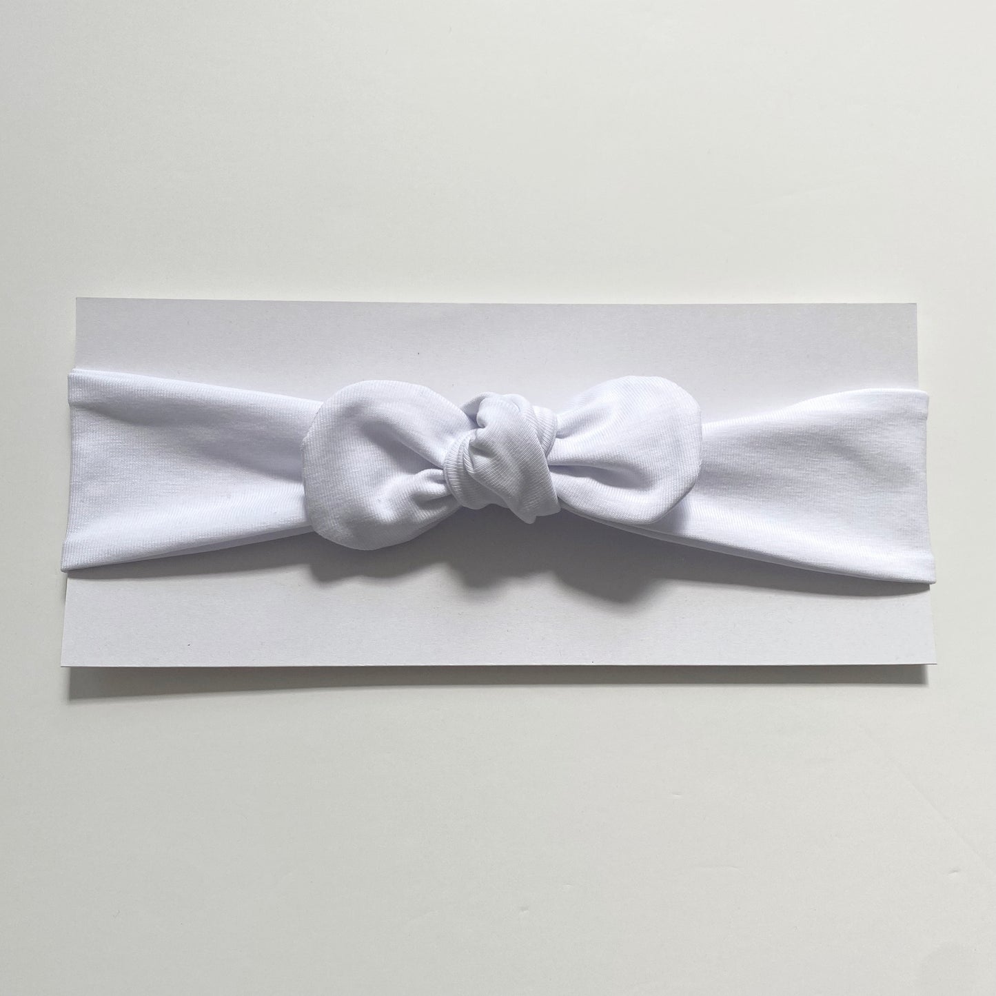 Child size white headband