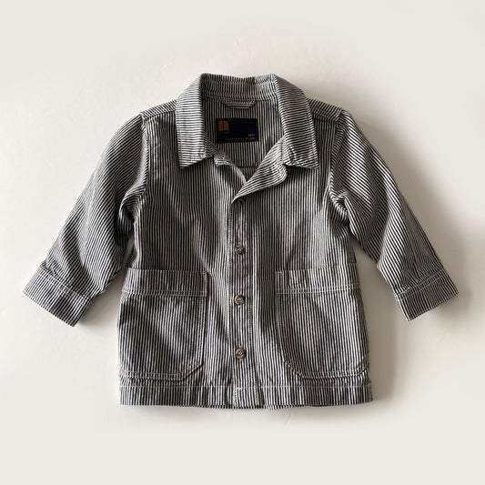 12-18M Next stripe denim jacket