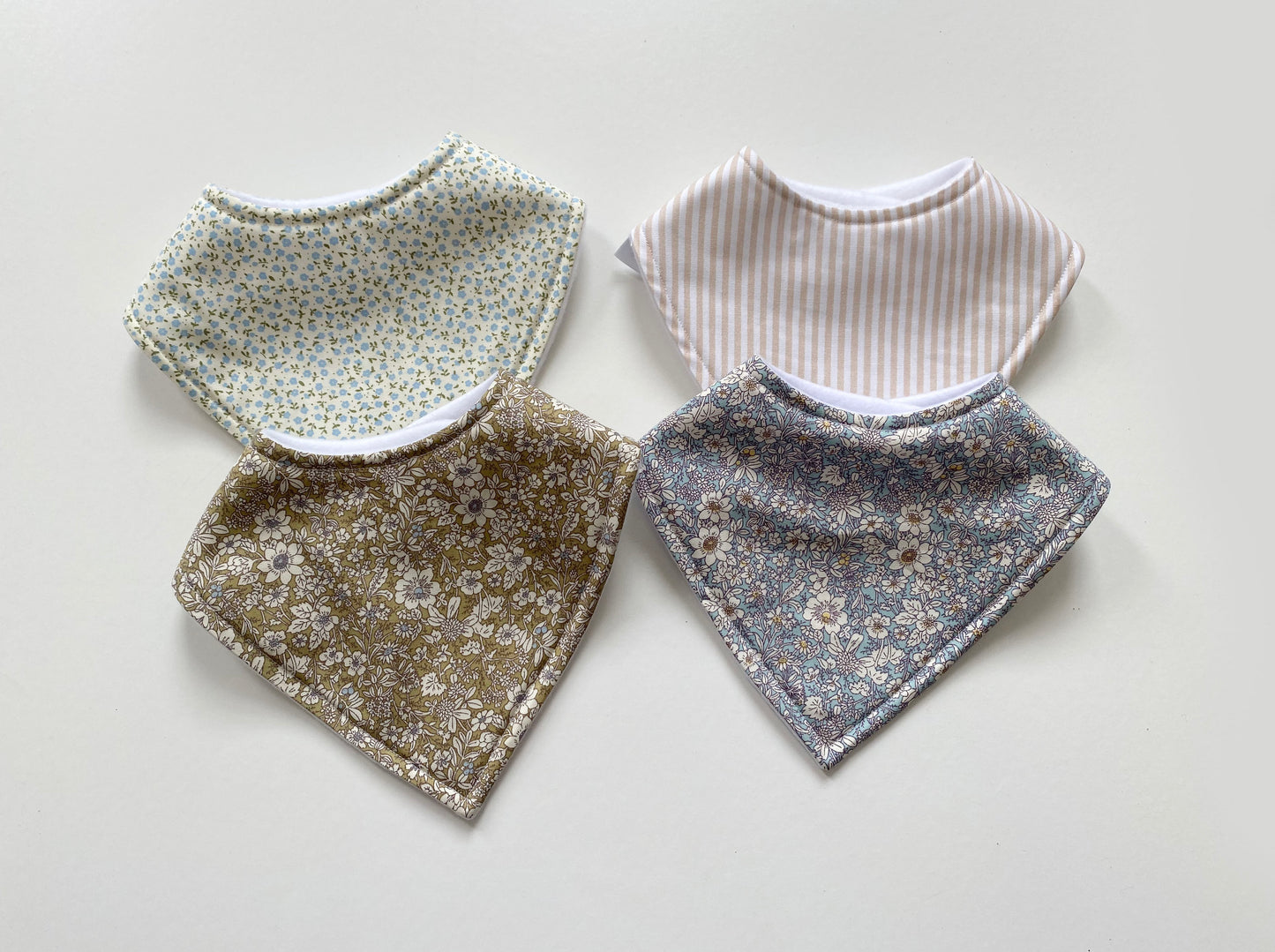 Choice of ditsy bandana bib