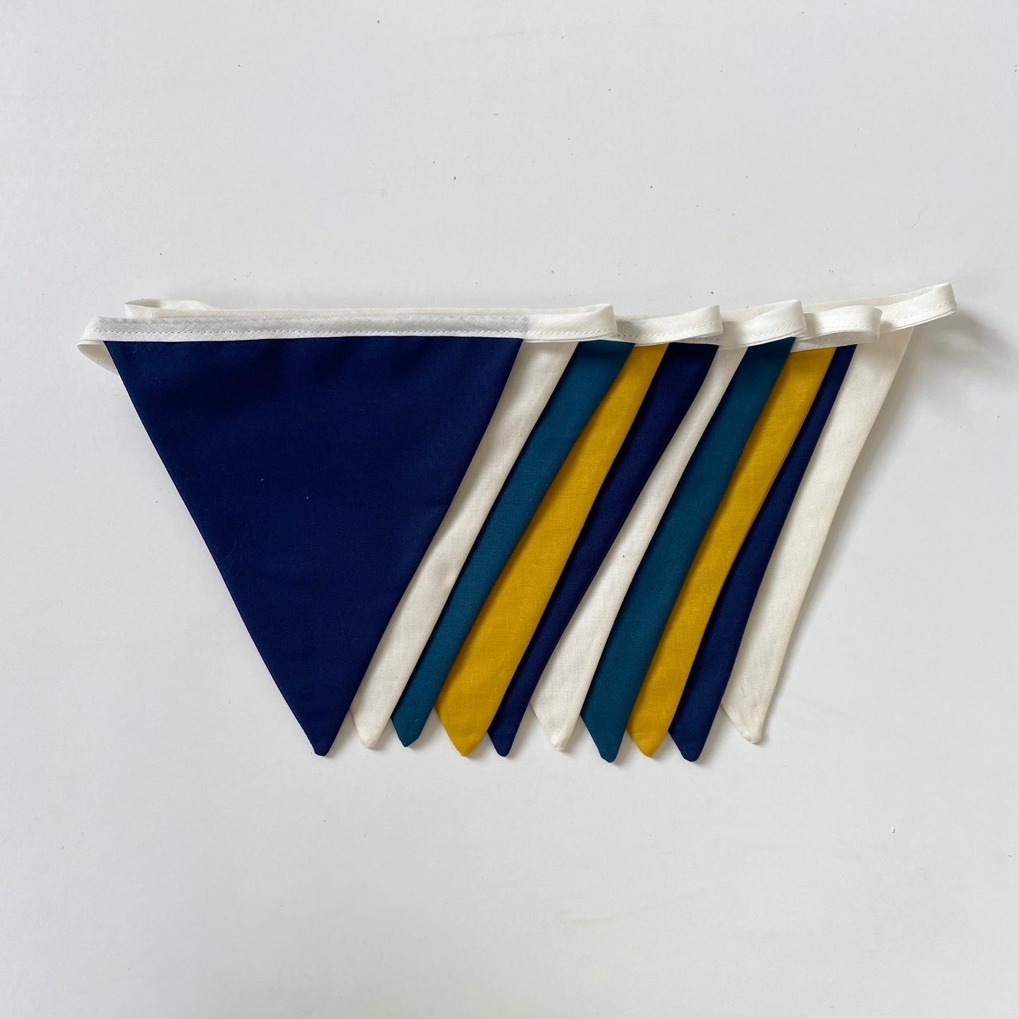 Rainbow bunting banner