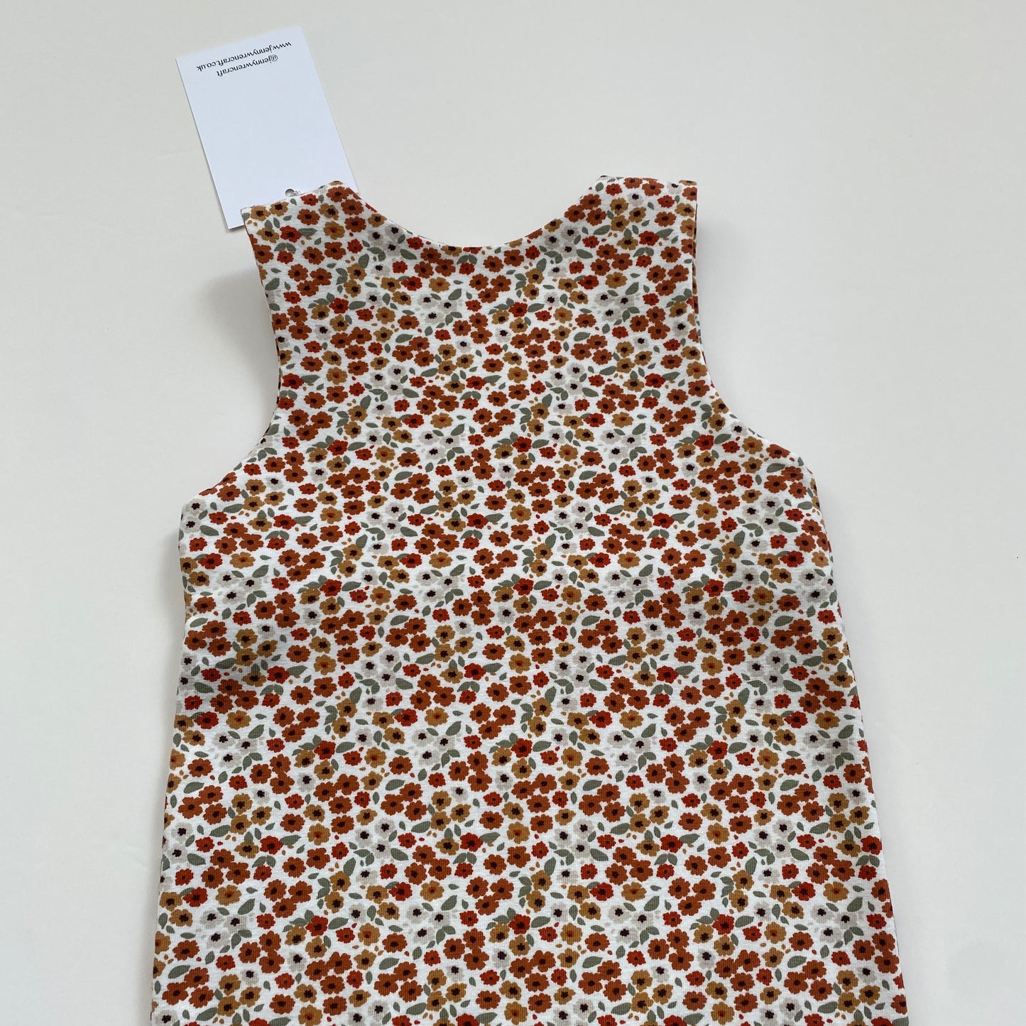 Ditsy floral romper