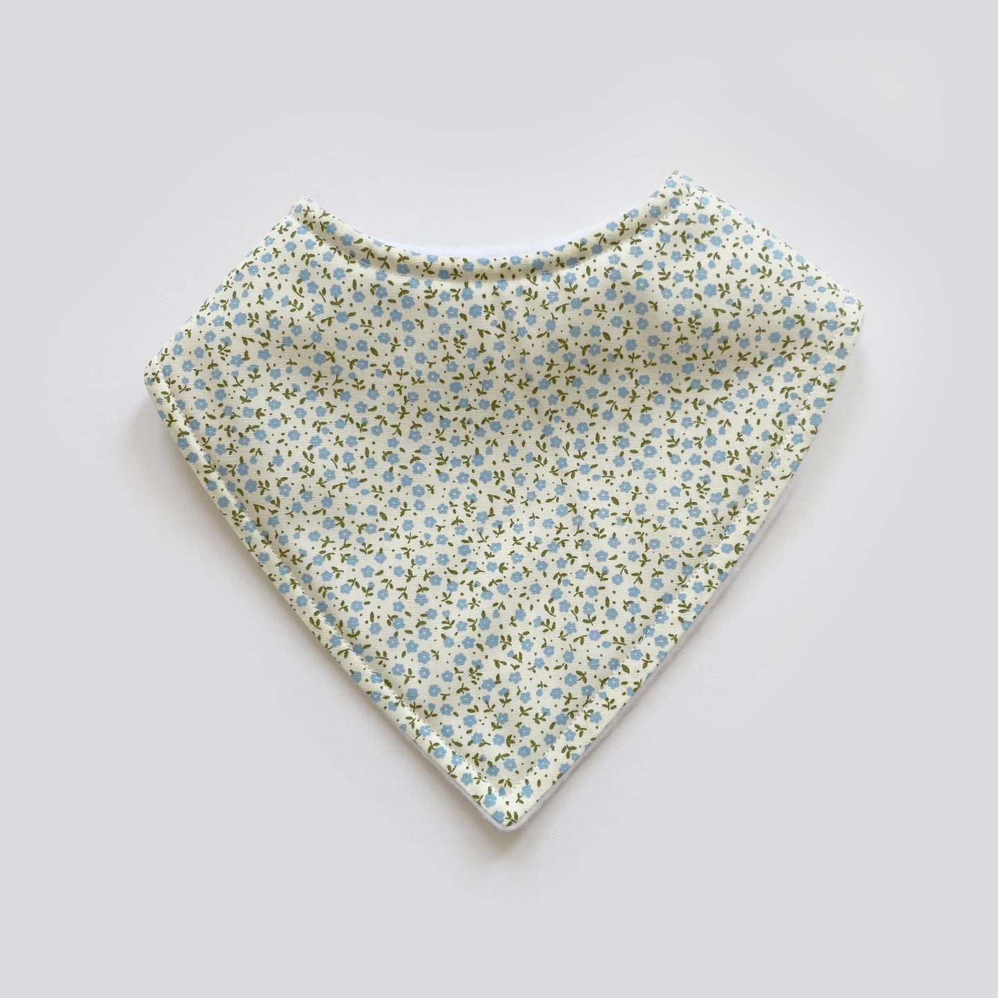 Forget me not bandana bib