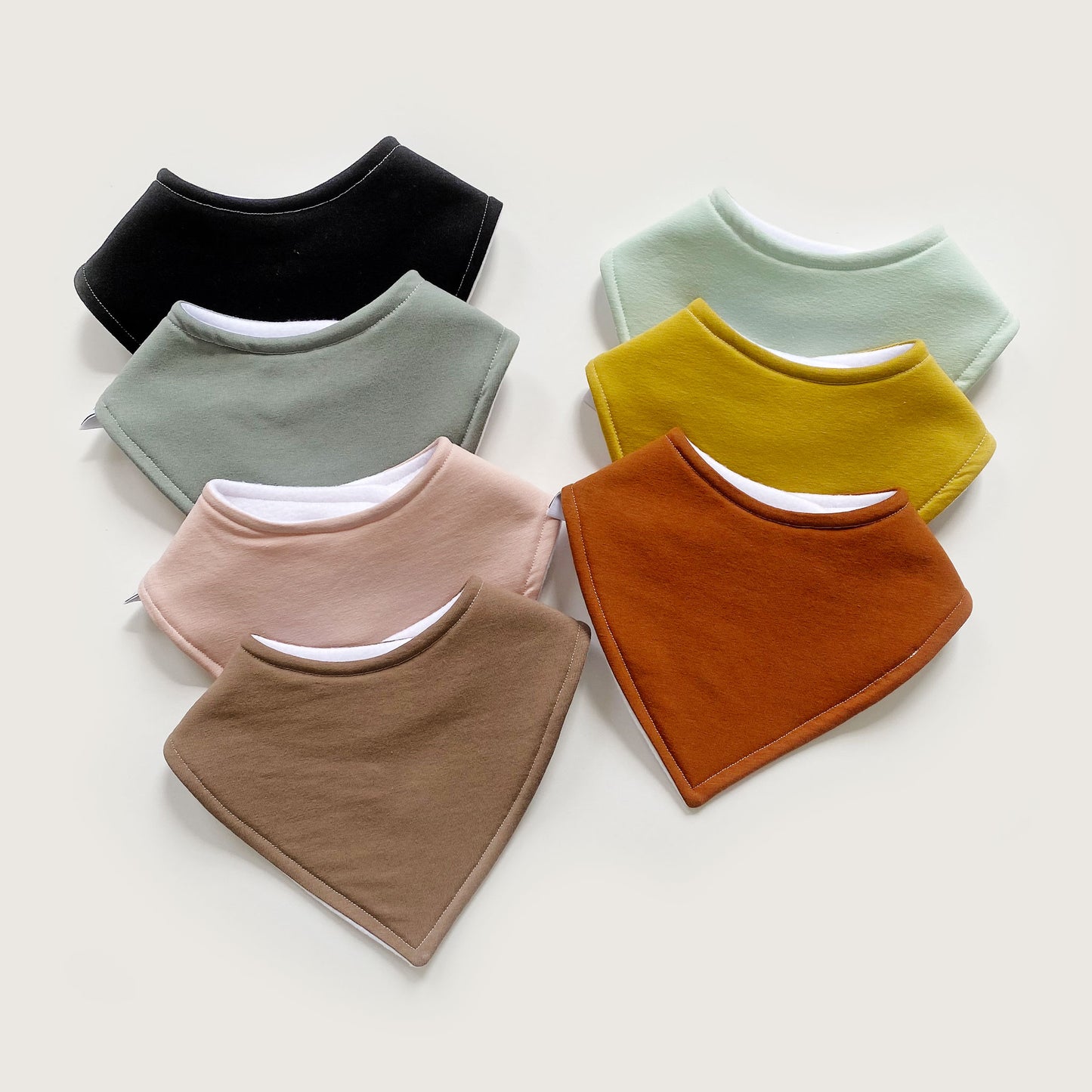 Choice of plain colour bib