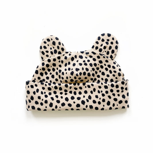 Sand dalmatian bear hat