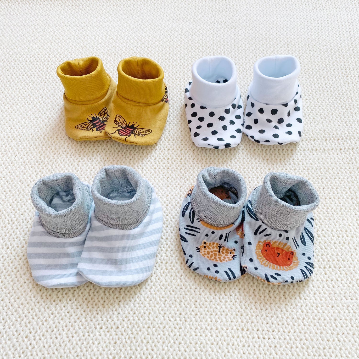 Booties & mittens