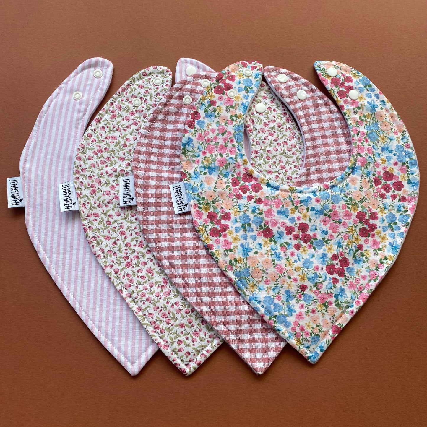 Choice of floral bandana bibs