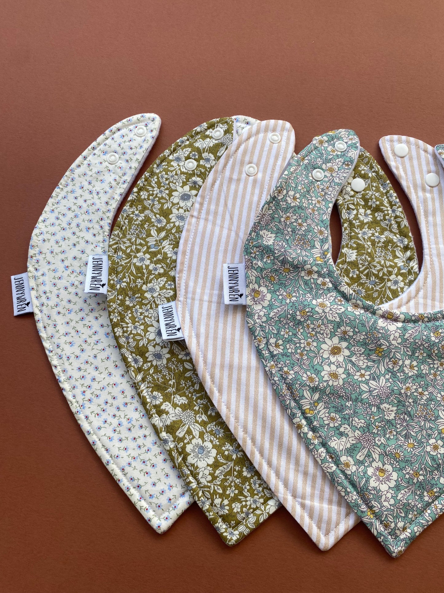 Choice of floral bandana bibs