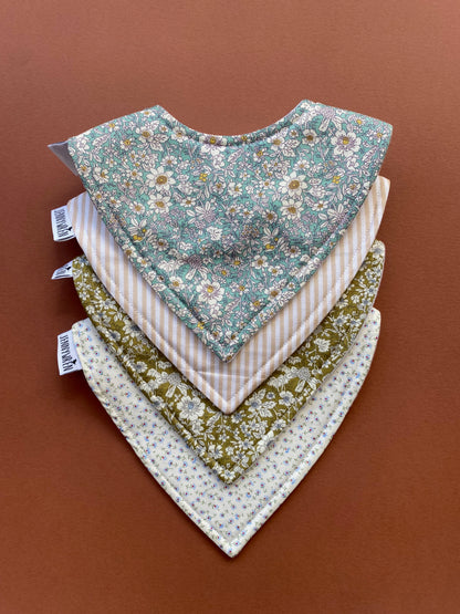 Choice of floral bandana bibs