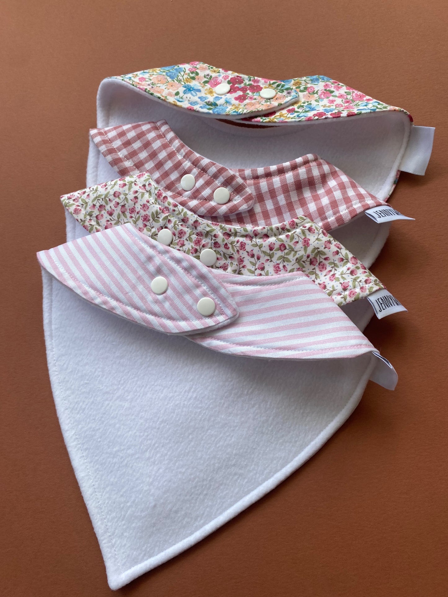 Choice of floral bandana bibs