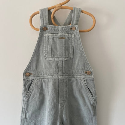 18-24M Zara sage green soft denim dungarees