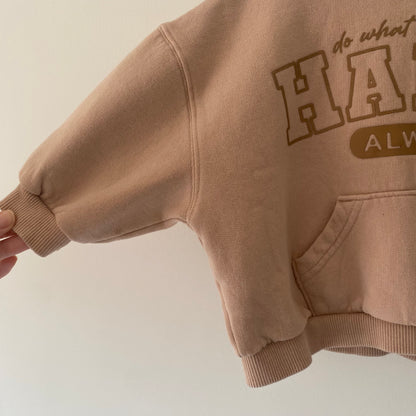 18-24M Next happy nude pink sweatshirt