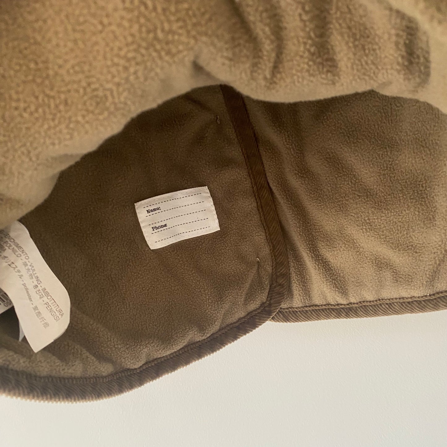4-5Y Zara khaki green with yellow floral quilted jacket