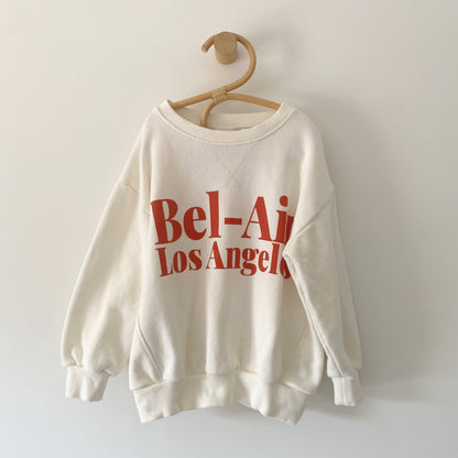 3-4Y Zara Bel Air Los Angeles sweatshirt
