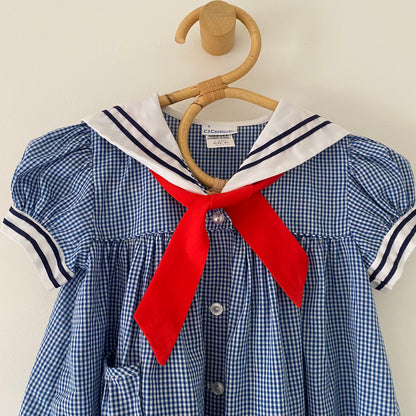 3Y C.I. Castro & Co vintage sailor dress