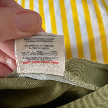 3-4Y Claude & Co MILKING IT x ANDO (forest) overalls boilersuit
