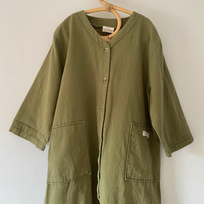 3-4Y Claude & Co MILKING IT x ANDO (forest) overalls boilersuit