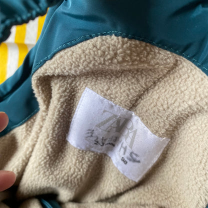 2-3Y Zara terrazzo snow ski trousers salopettes