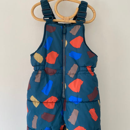 2-3Y Zara terrazzo snow ski trousers salopettes