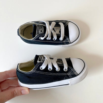 Converse black UK size 6