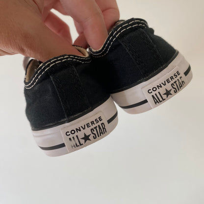 Converse black UK size 6