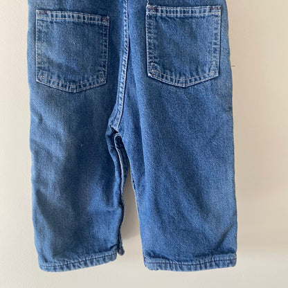 18M Oshkosh B'Gosh vintage denim dungarees