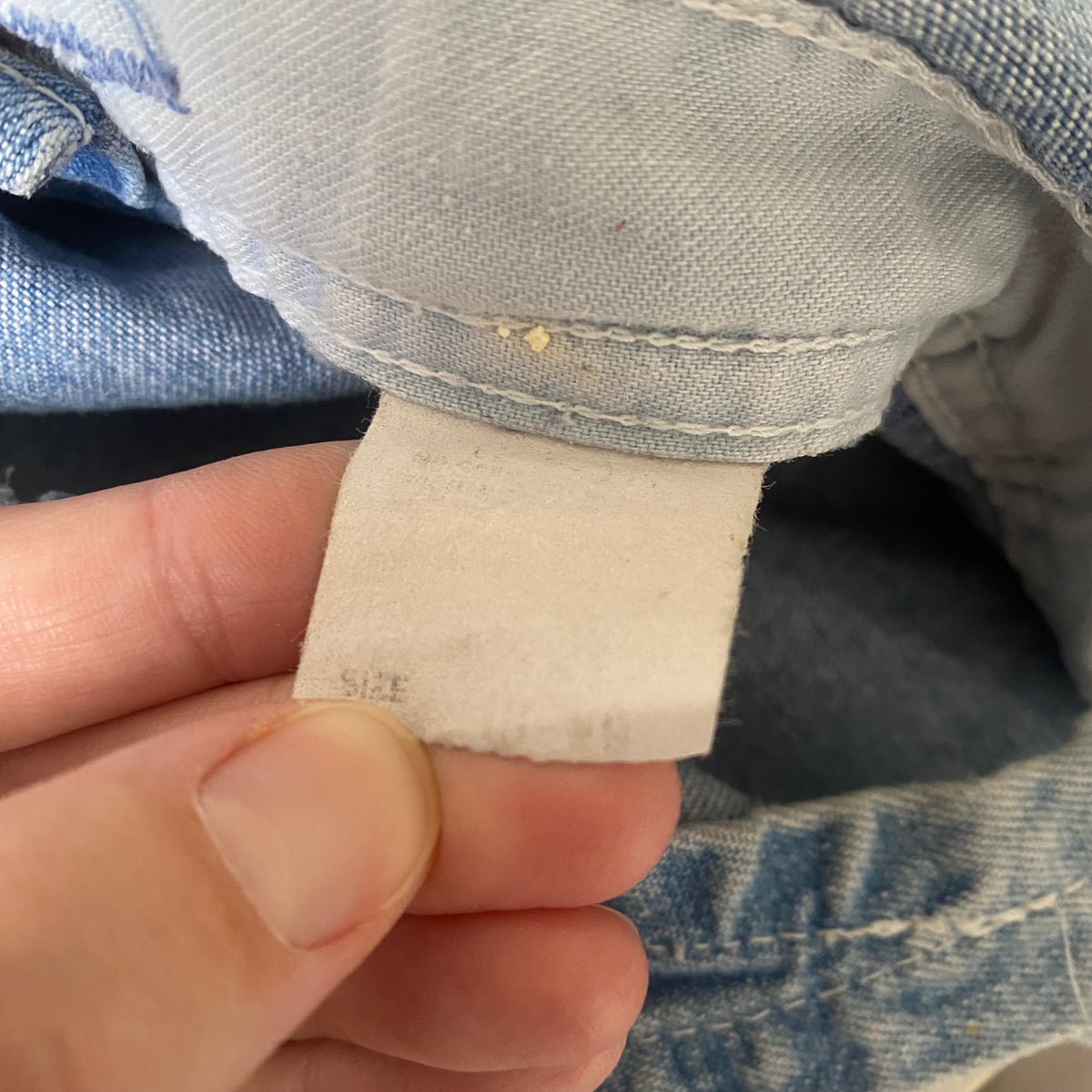 18M Oshkosh B'Gosh vintage light wash denim dungarees overalls