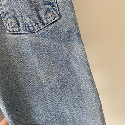 18M Oshkosh B'Gosh vintage light wash denim dungarees overalls