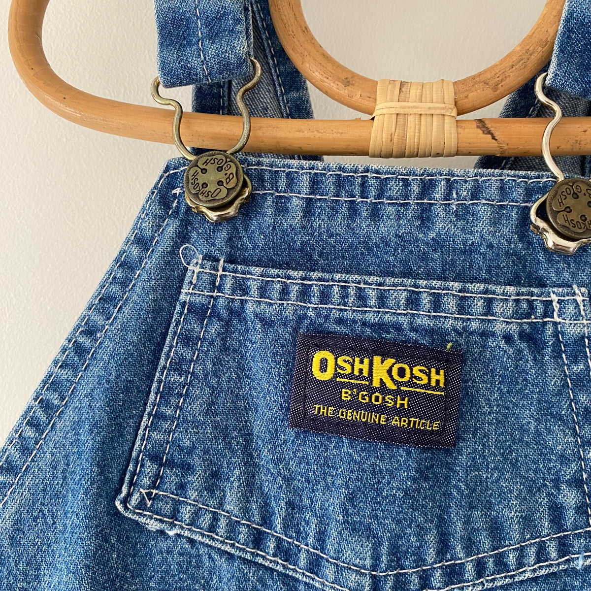 3T Oshkosh B'Gosh vintage denim dungarees overalls