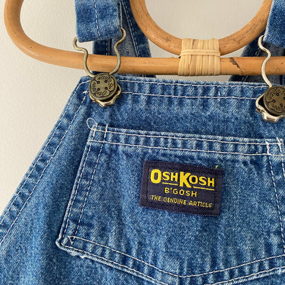 3T Oshkosh B'Gosh vintage denim dungarees overalls