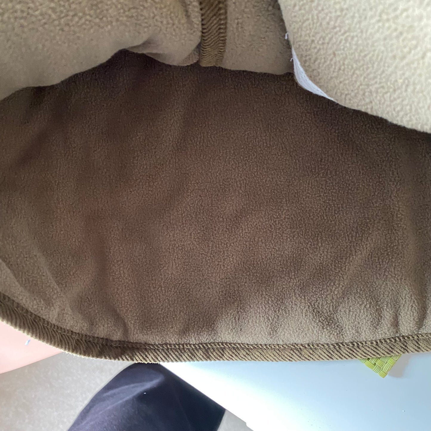 3-4Y Zara khaki ditsy floral quilted jacket