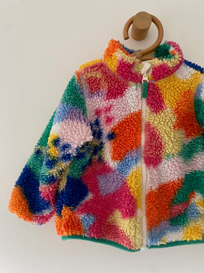 12-18M H&M rainbow fleece
