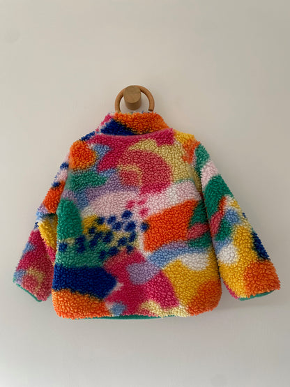 12-18M H&M rainbow fleece