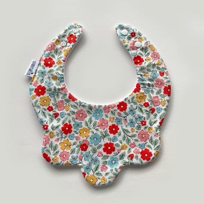 Choice of floral scallop bib