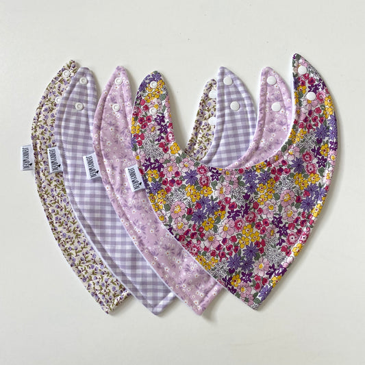 Choice of ditsy bandana bib