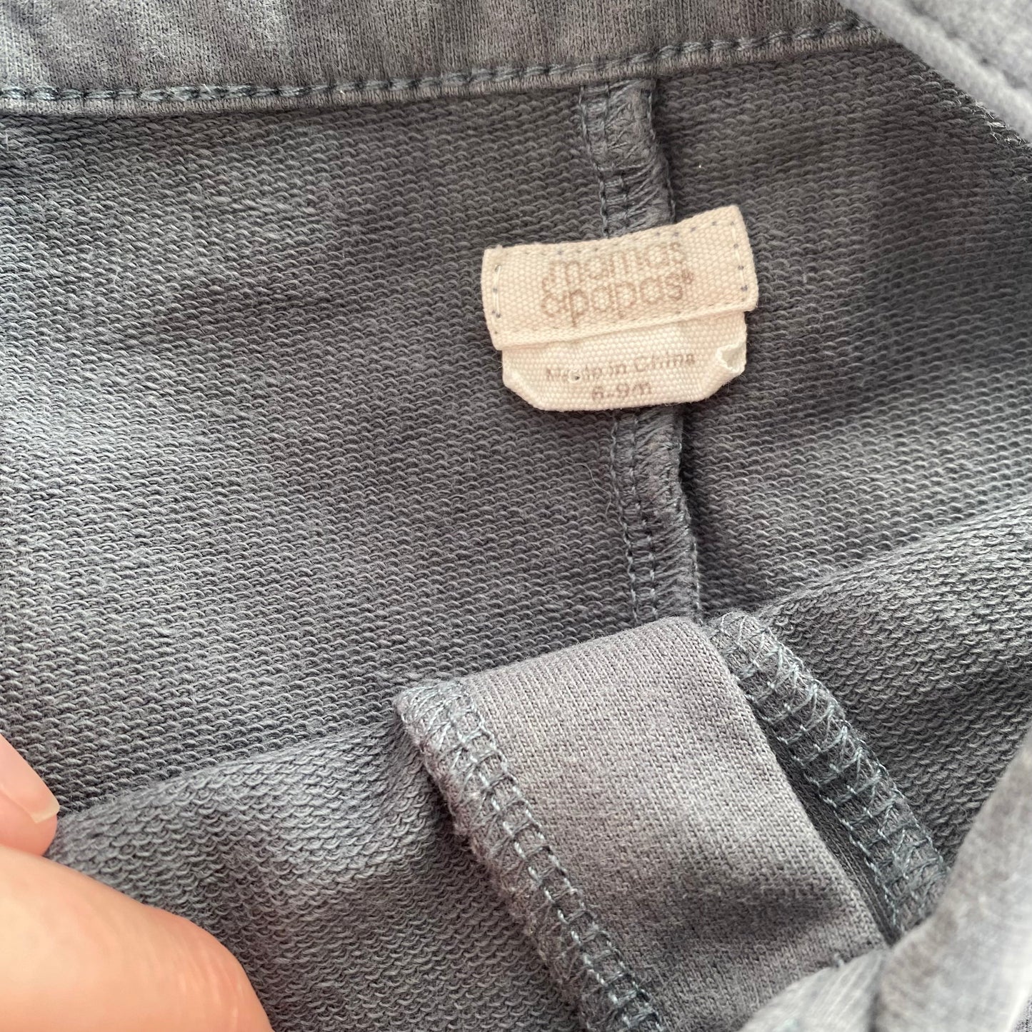 6-9M Mamas & Papas blue romper