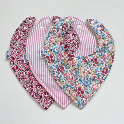 Choice of ditsy bandana bib