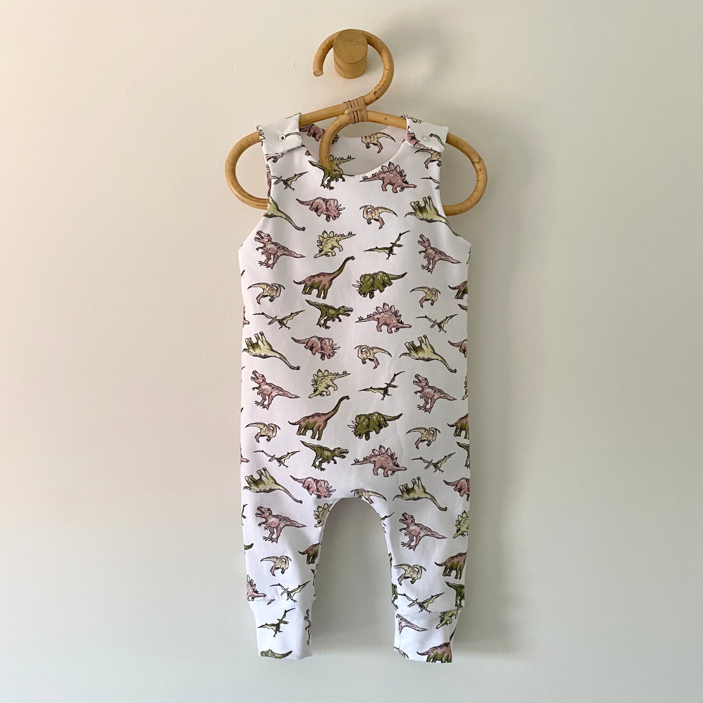 3-6M jurassic romper
