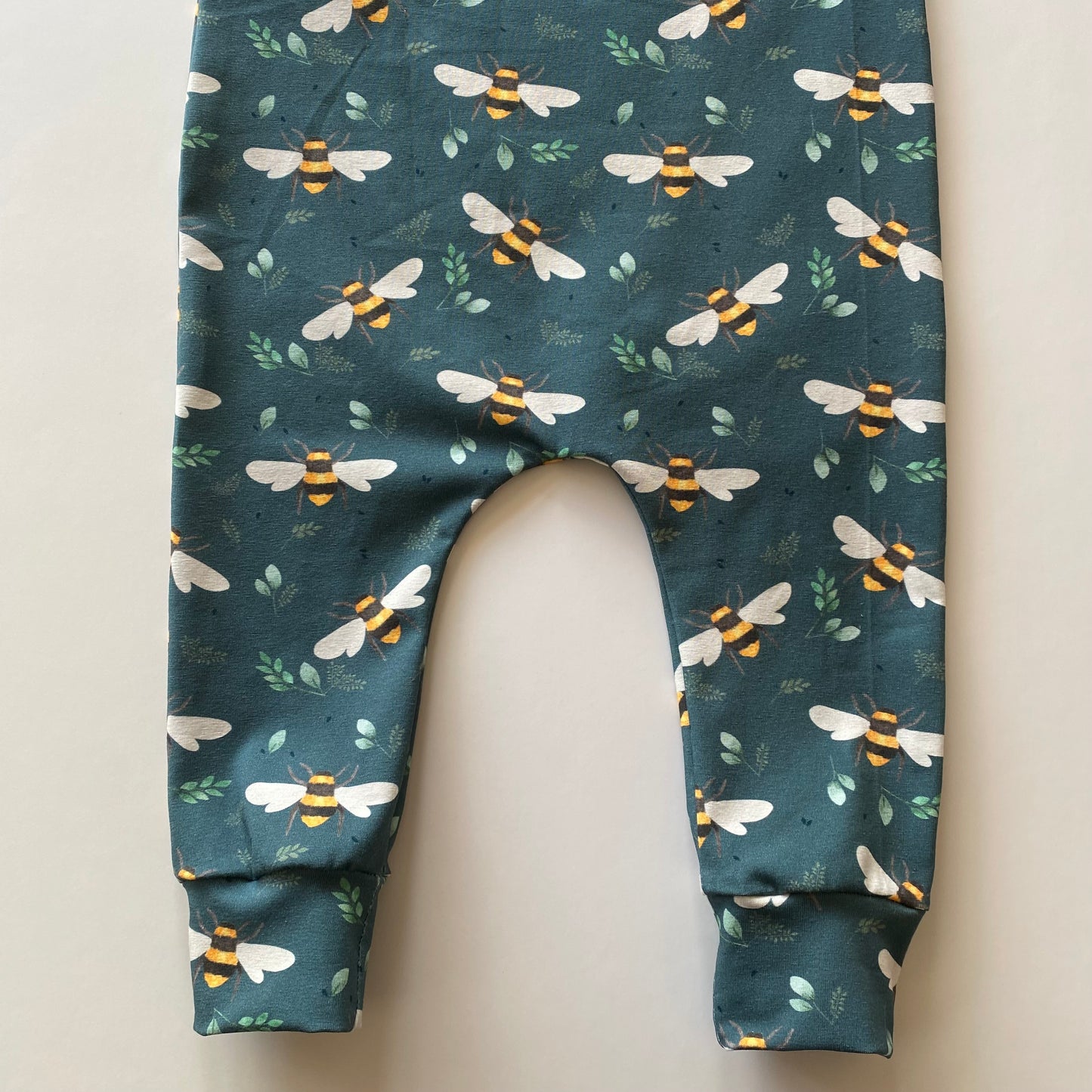 12-18M teal bee romper