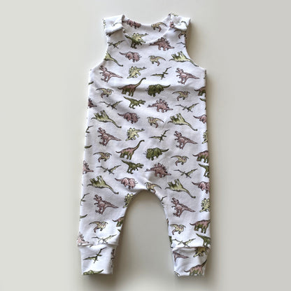 3-6M jurassic romper