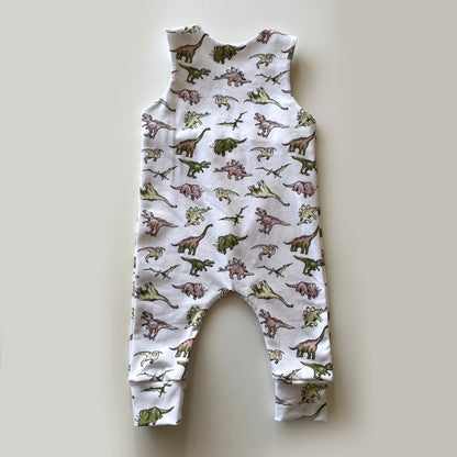 3-6M jurassic romper