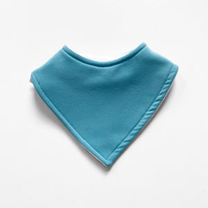 Blue bandana bib