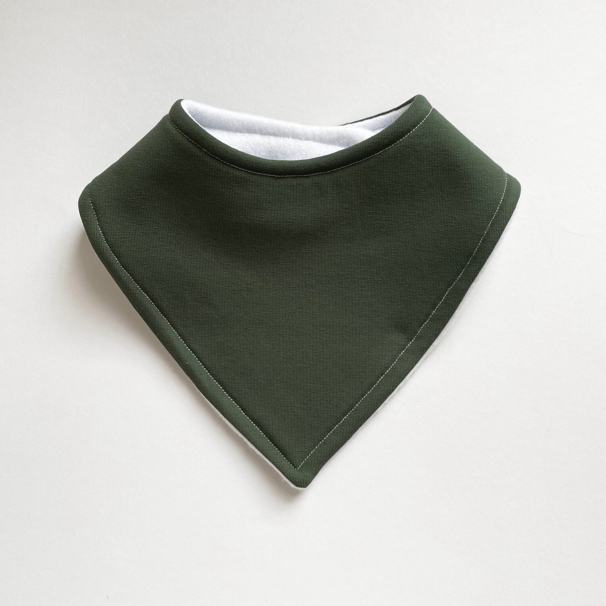Khaki bandana bib