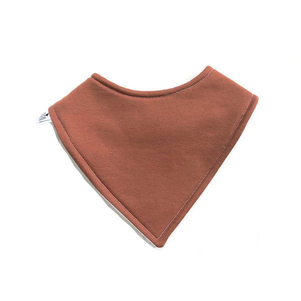 Rust bandana bib