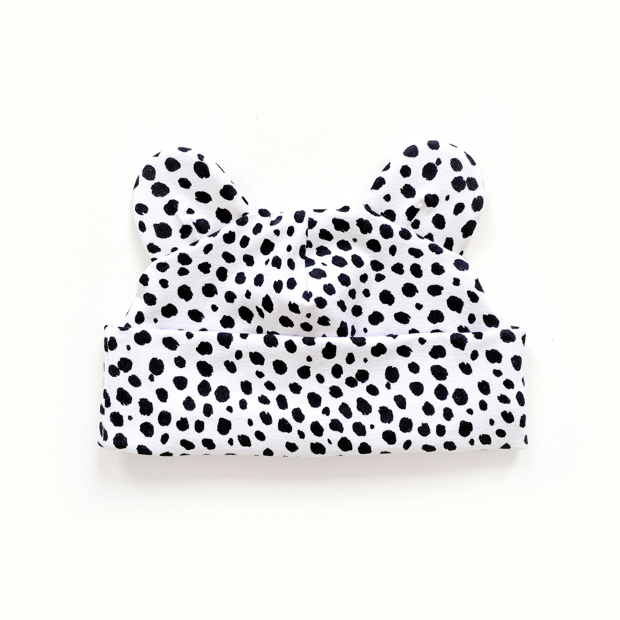 Dalmatian bear hat