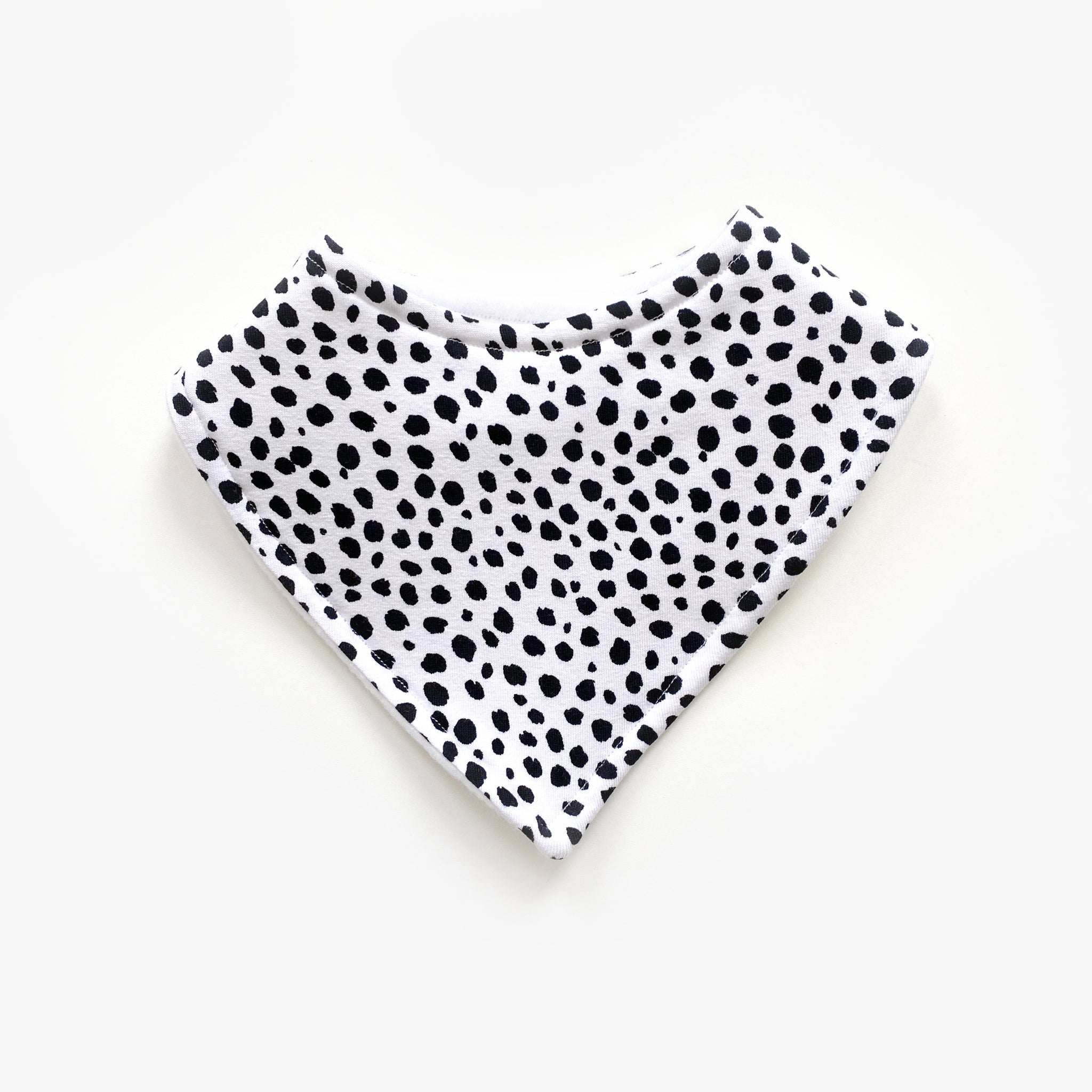 Dalmatian bandana bib