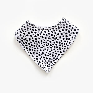 Dalmatian bandana bib