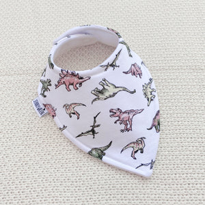 Jurassic bandana bib